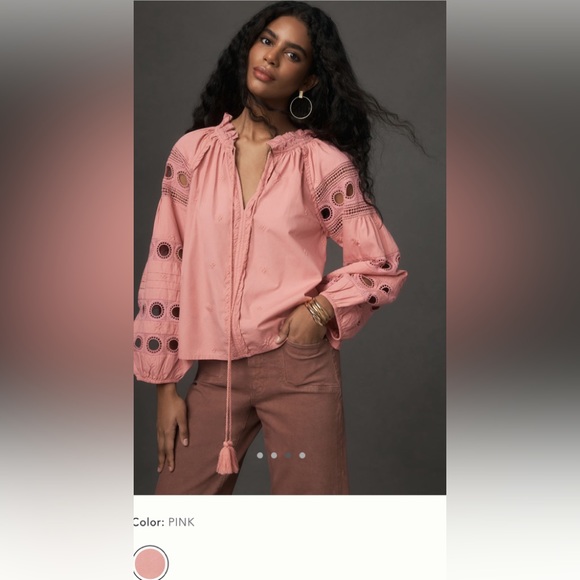 Anthropologie Forever that girl peasant blouse 🔥🔥🔥 last one available medium - Picture 1 of 5